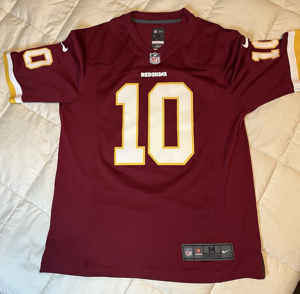 Nike On Field Washington Redskins Men Size Med Robert Griffin III Jersey RG3 #10